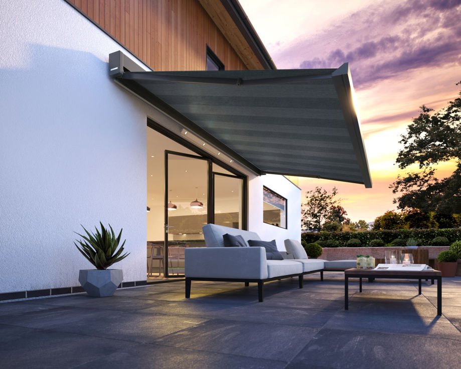 Block heather awning